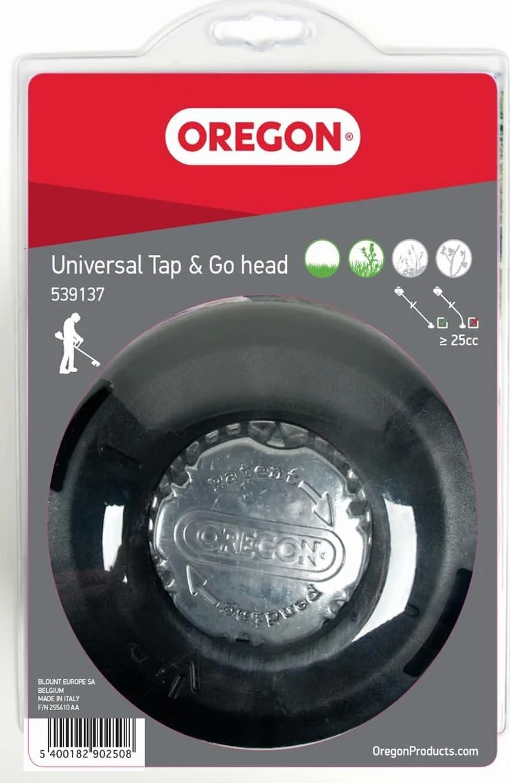 Oregon 539137 Pro Tap and Go Bump Fit uniwersalna głowica trymera do podkaszarek 25 cm³