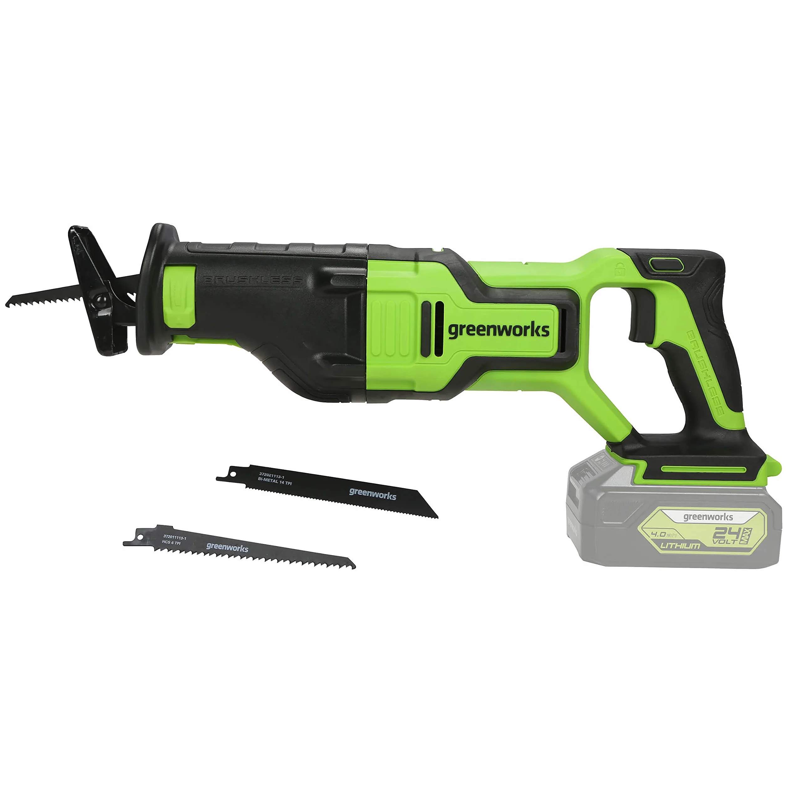 Greenworks Gd24Rs Piła Szablasta, Wielokolorowy, 24V