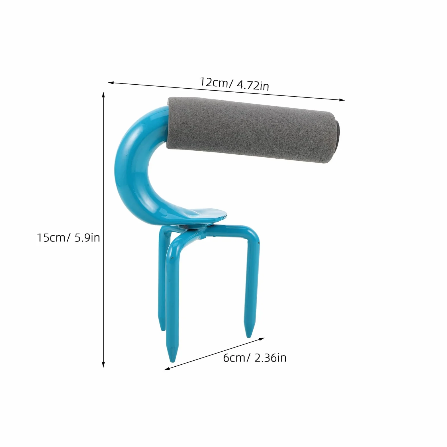 Manganese Steel Garden Fork Ręczny Kultywator Spulchniacz Gleby Ergonomiczny Uchwyt