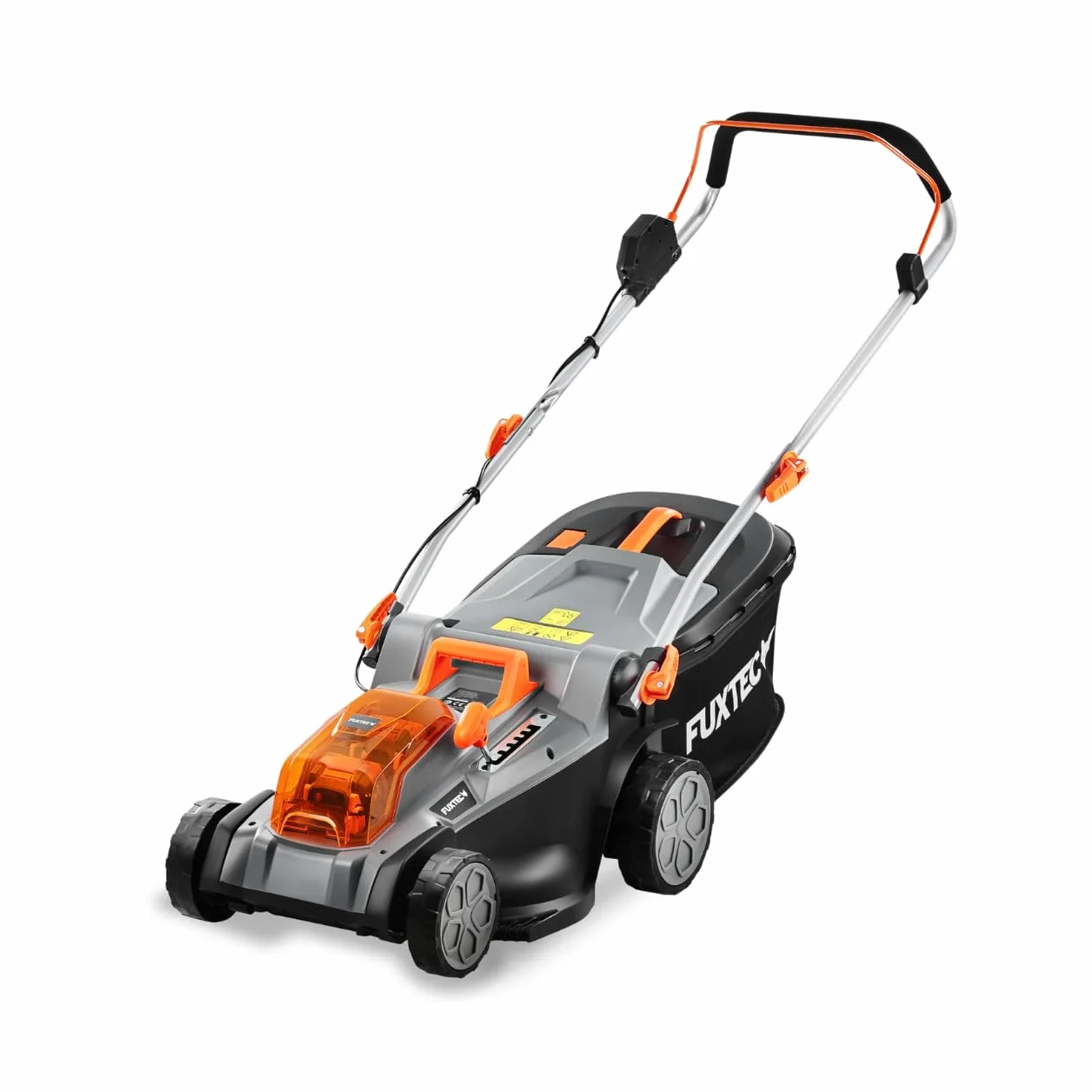 Kosiarka akumulatorowa FUXTEC 40V (2x20V) E2RM43 - szerokosc koszenia 43 cm, zmienna wysokosc koszenia, kosiarka elektryczna, akumulatorowa (akumulator litowo-jonowy i ladowarka w zestawie)