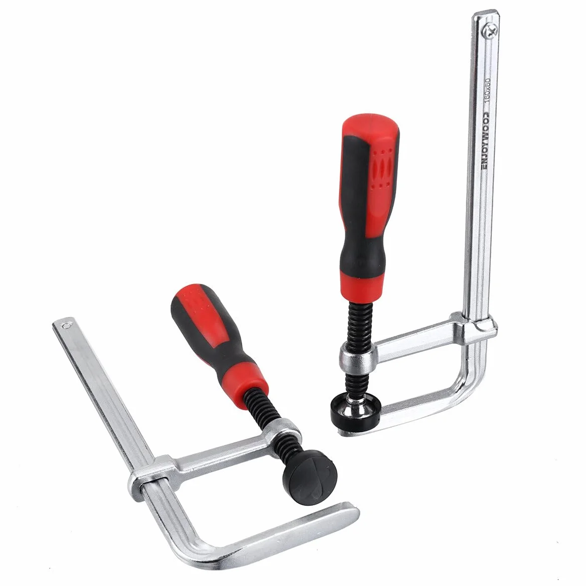 VIDOO Zacisk Jaskółczy Ogon 160x60mm z Miękkim Uchwytem Stolarskie Narzędzie Mocujące do Prac Połączeniowych-4 Sztuki Ściski