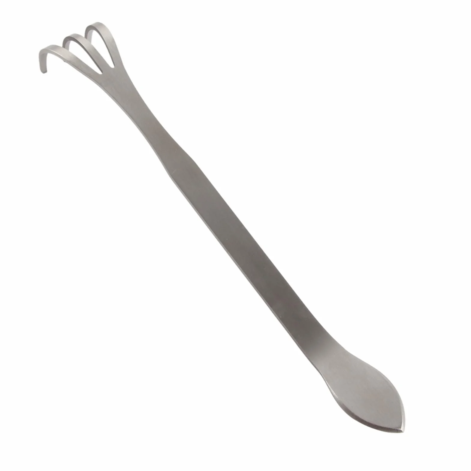 Grabie Doniczkowe ze Stali Nierdzewnej 3 Zęby Ergonomiczny Uchwyt