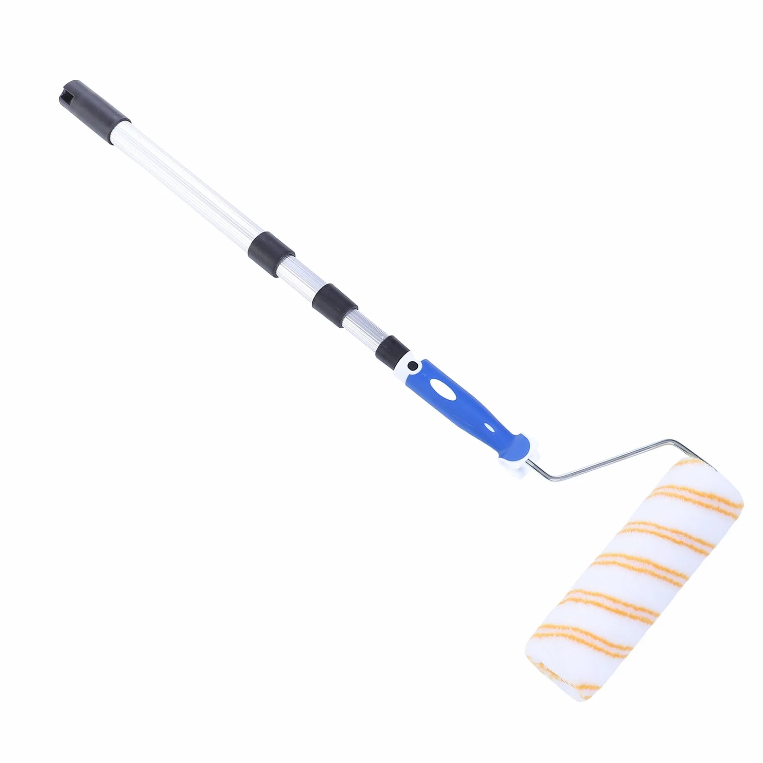 Yosoo Health Gear 10-częściowy Zestaw Skrobaków do ścian, Zestaw Narzędzi do Skrobania Farby ze Stali Nierdzewnej z Drążkiem Przedłużającym 39,37 Cala, Torba Przechowywania, 9-calowy Wałek Wstępnego