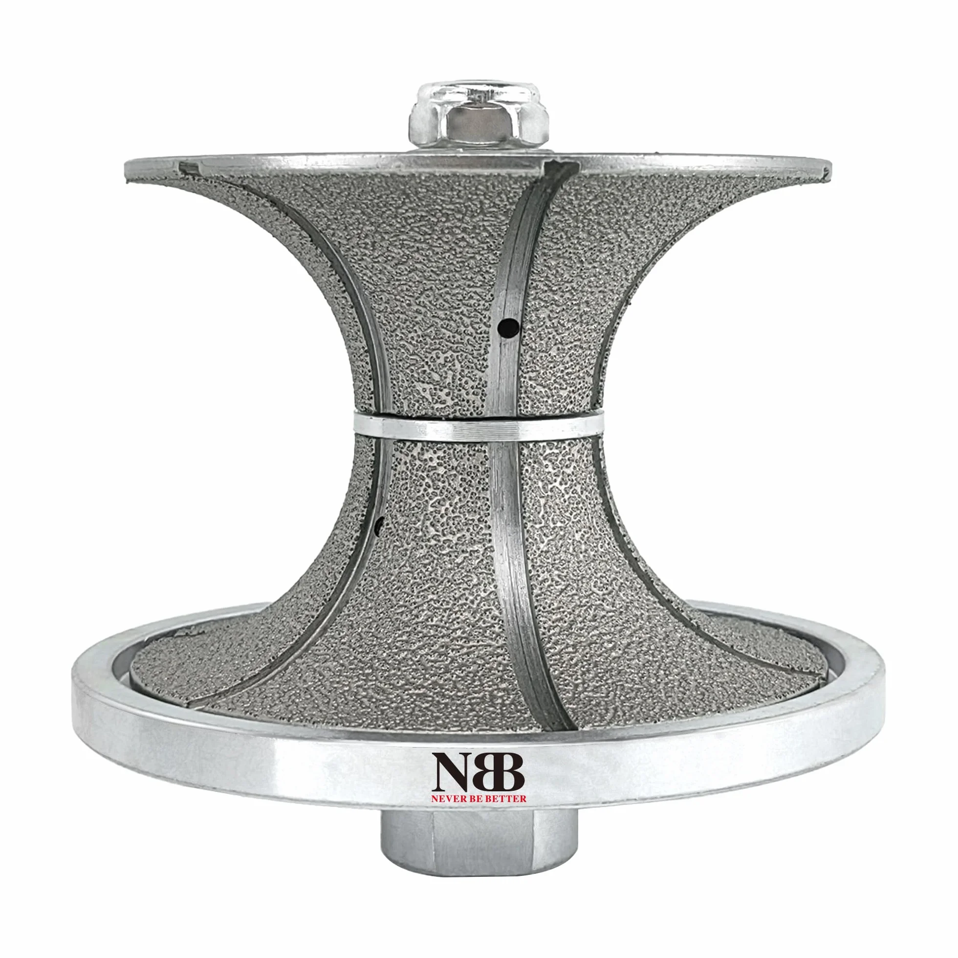 NBB Diamentowa tarcza profilowa, frez diamentowy, wiertło do frezowania, rozwiertaki, wiertło do profili do porcelany, płytek, ceramiki, granitu, marmuru, kamienia, łatwy w użyciu na szlifierce