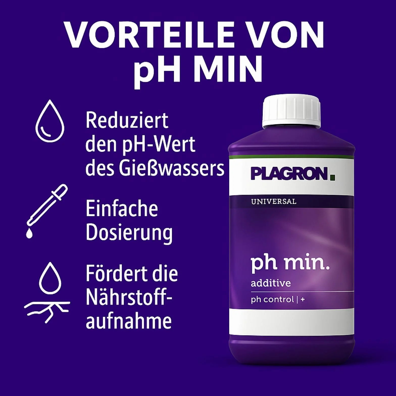 Plagron Weedness nawóz pH minus 1 l płynny obniżający pH do uprawy roślin