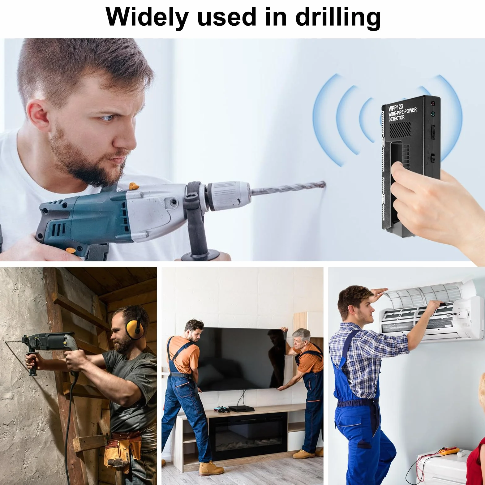 Wykrywacz Metalu, Wykrywacz Kabli, Skaner Ścienny, Ręczny Wykrywacz Metalu do Ścian