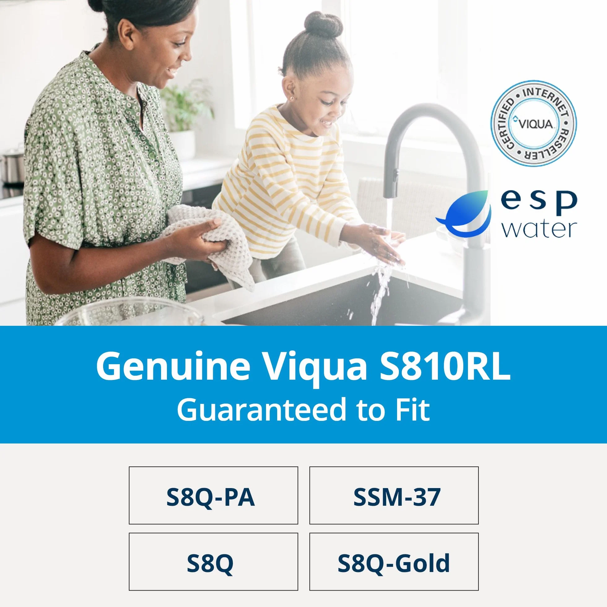 Viqua S810RL 8 GPM wymienna lampa UV do VIQUA S8Q-PA, S8Q i S8Q-Gold