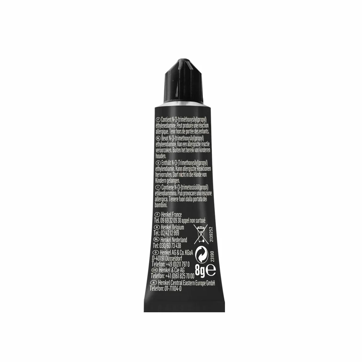 Pattex Repair Extreme, Niekurczący Się i Elastyczny Klej Uniwersalny, Odporny Na Temperaturę, Mocny Do Wewnątrz i Na Zewnątrz, 1x Tuba 8 g