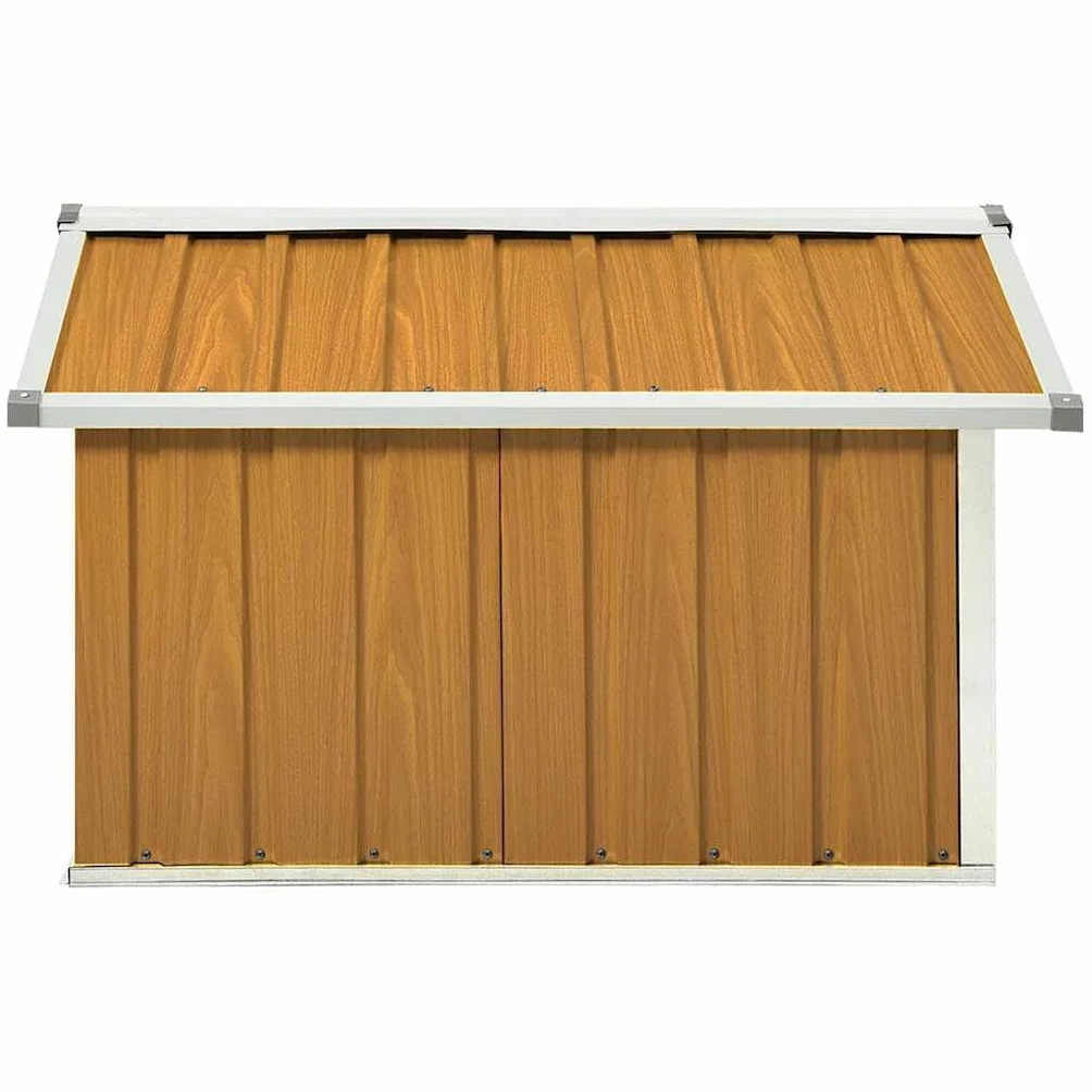 vidaXL Garaż dla kosiarki robotycznej, 92x97x63 cm, galwanizowana stal