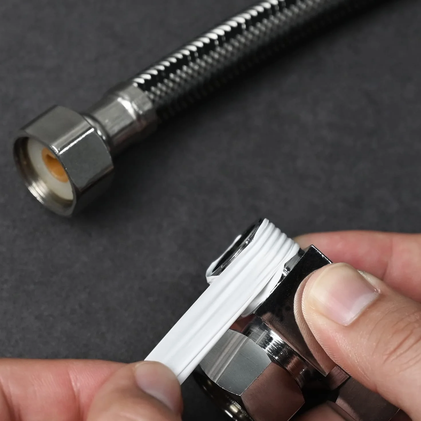 VCE 2-pak PTFE przemysłowa taśma uszczelniająca biała nić taśma uszczelniająca, 12 mm x 13 m