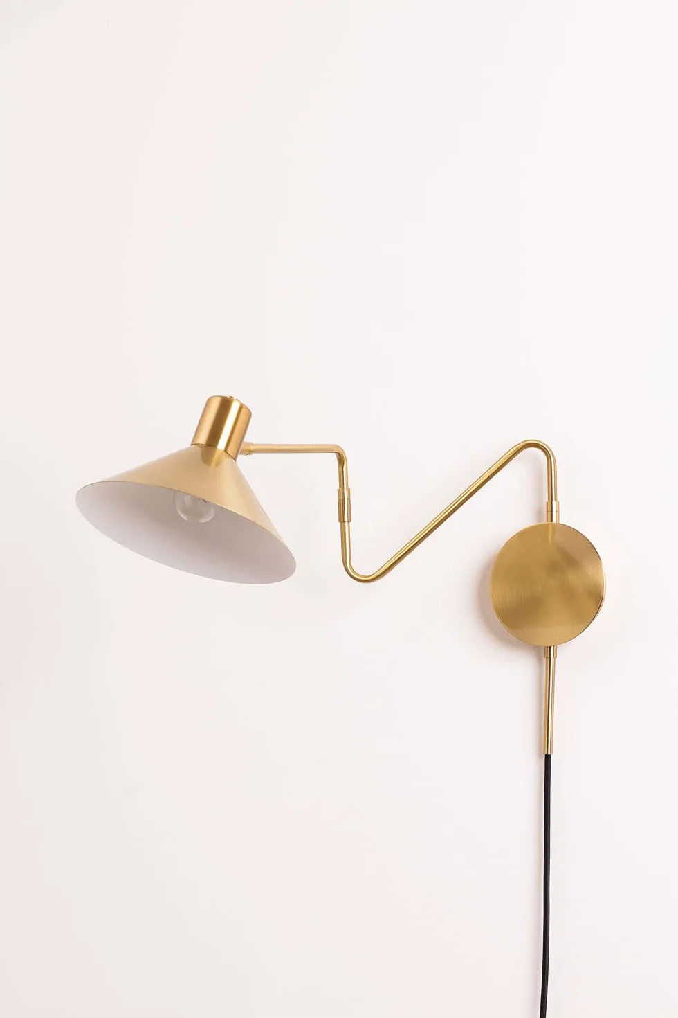 SKLUM Metalowa lampa ścienna Lizz
