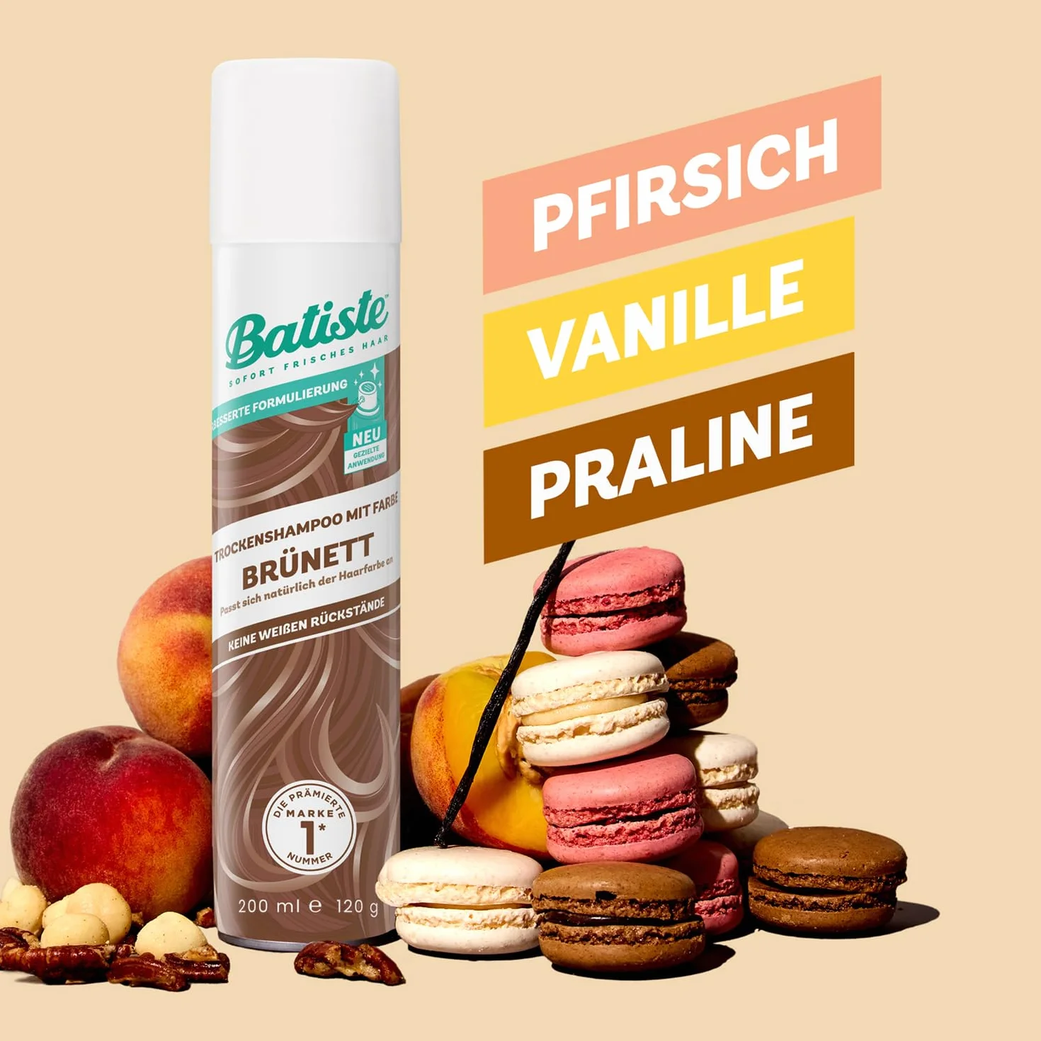 Batiste Medium Brown & Brunette Suchy szampon