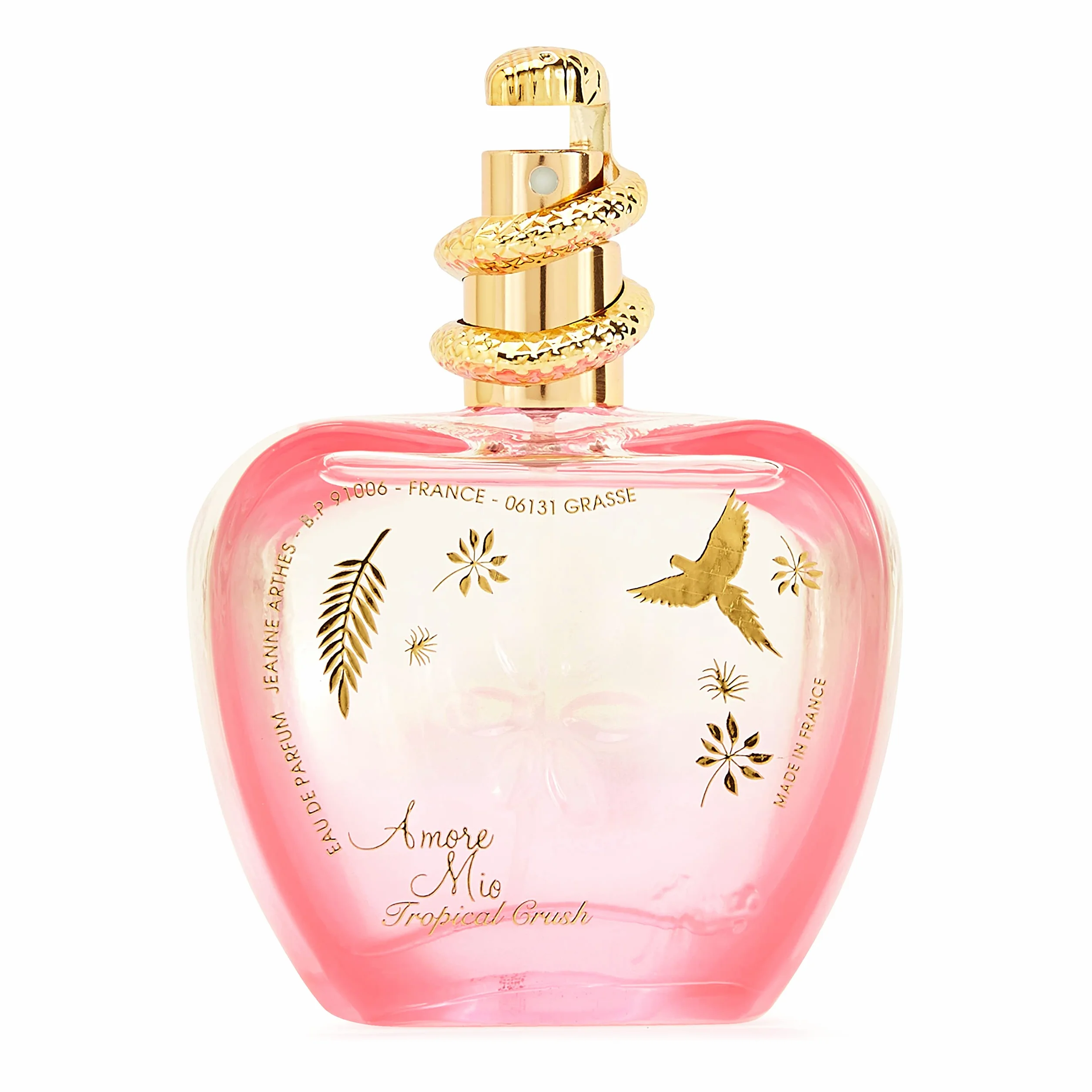 JEANNE ARTHES - Damskie perfumy Amore Mio Tropical Crush - Woda perfumowana - Butelka z rozpylaczem 100 ml - Wyprodukowano we Francji w Grasse
