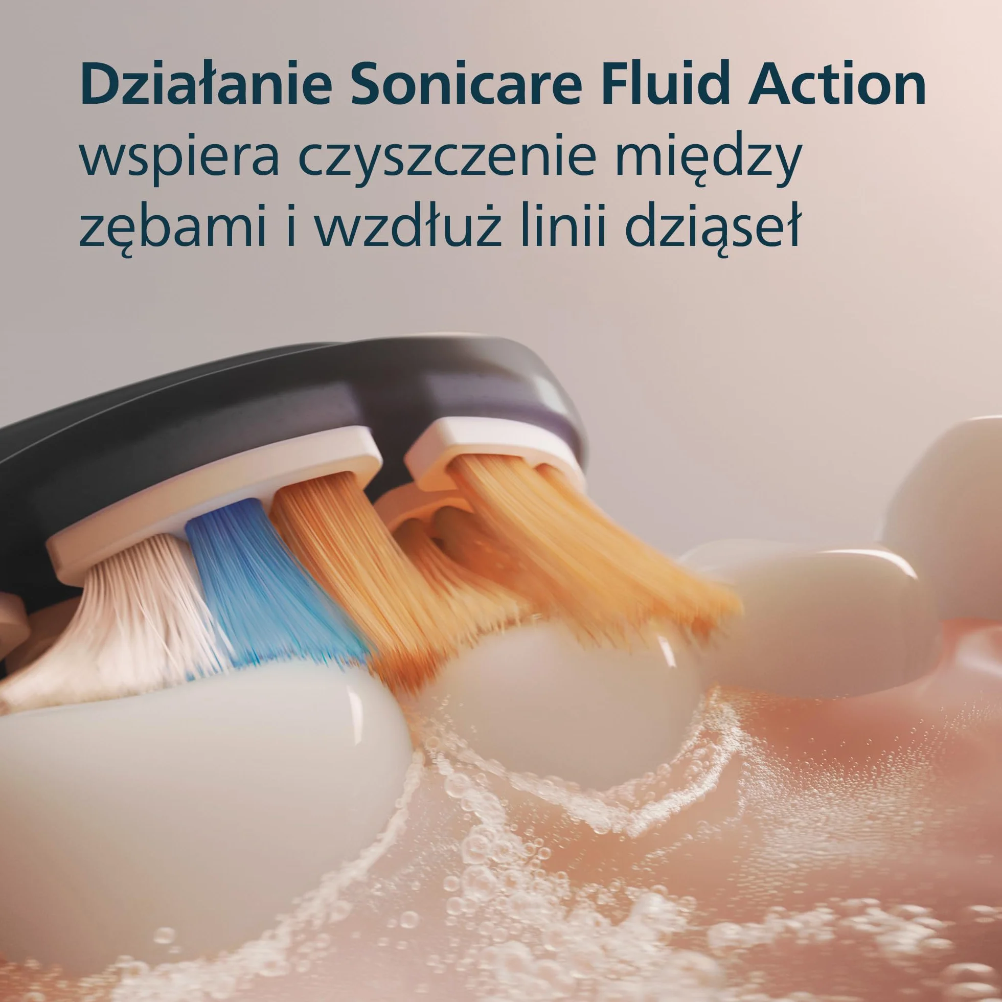 Philips Sonicare A3 Premium All-in-One, oryginalne wymienne główki szczoteczki, kolor czarny, 6 sztuk w opakowaniu, HX9096/88, Nowy