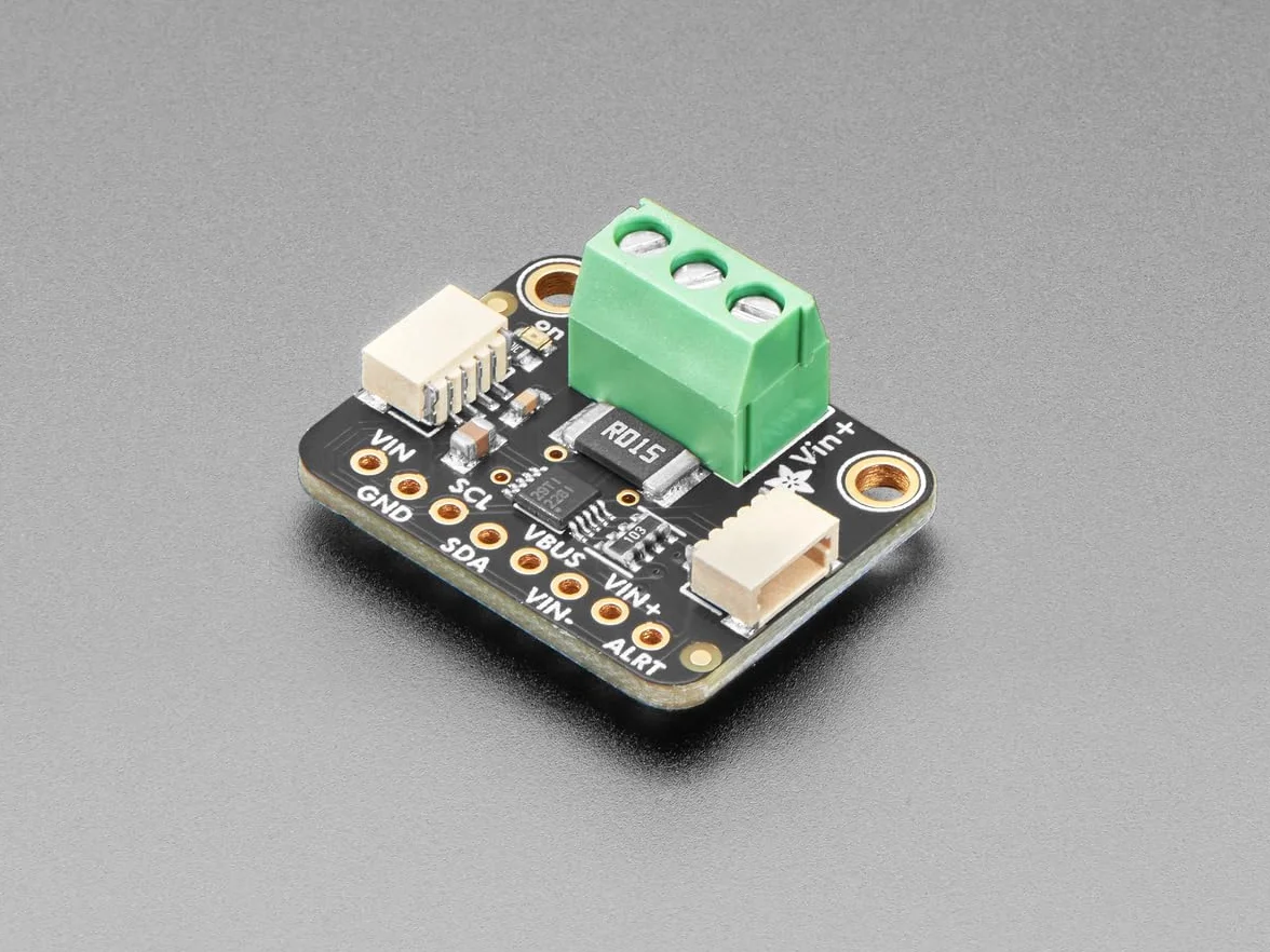 Adafruit INA228, I2C 85V, 20-bit High or Low Side Power Monitor, STEMMA QT/QWiic, 5832