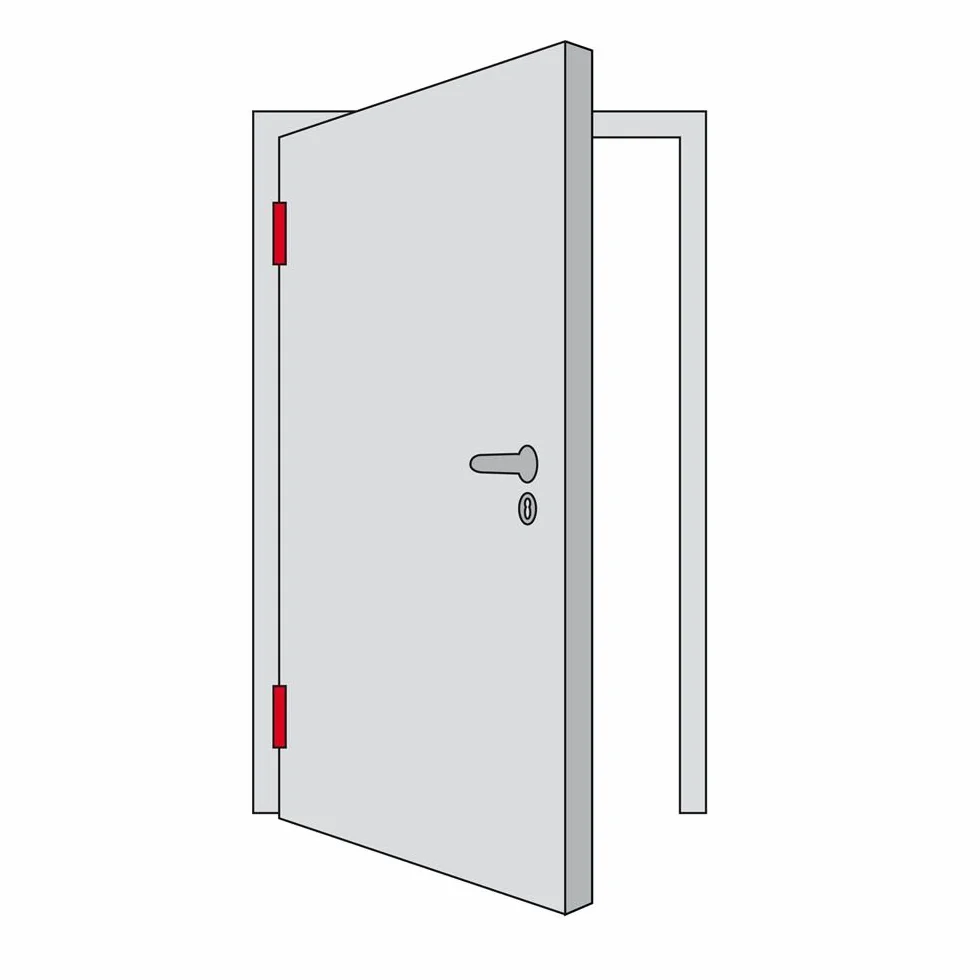 ABUS HLZS814 F2 b.Dr. EK okucie ochronne z osłoną cylindra kwadratowe, nowe srebro, 084126