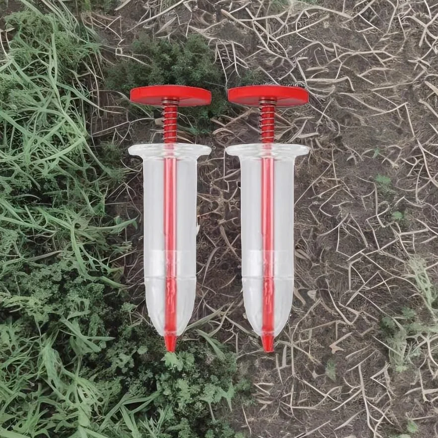 Dozownik Nasion Ogrodowych, Zestaw 2 Sztuk, Mini Seedmaster, R?czny Siewnik do Ma?ych Nasion, Narz?dzie Ogrodnicze