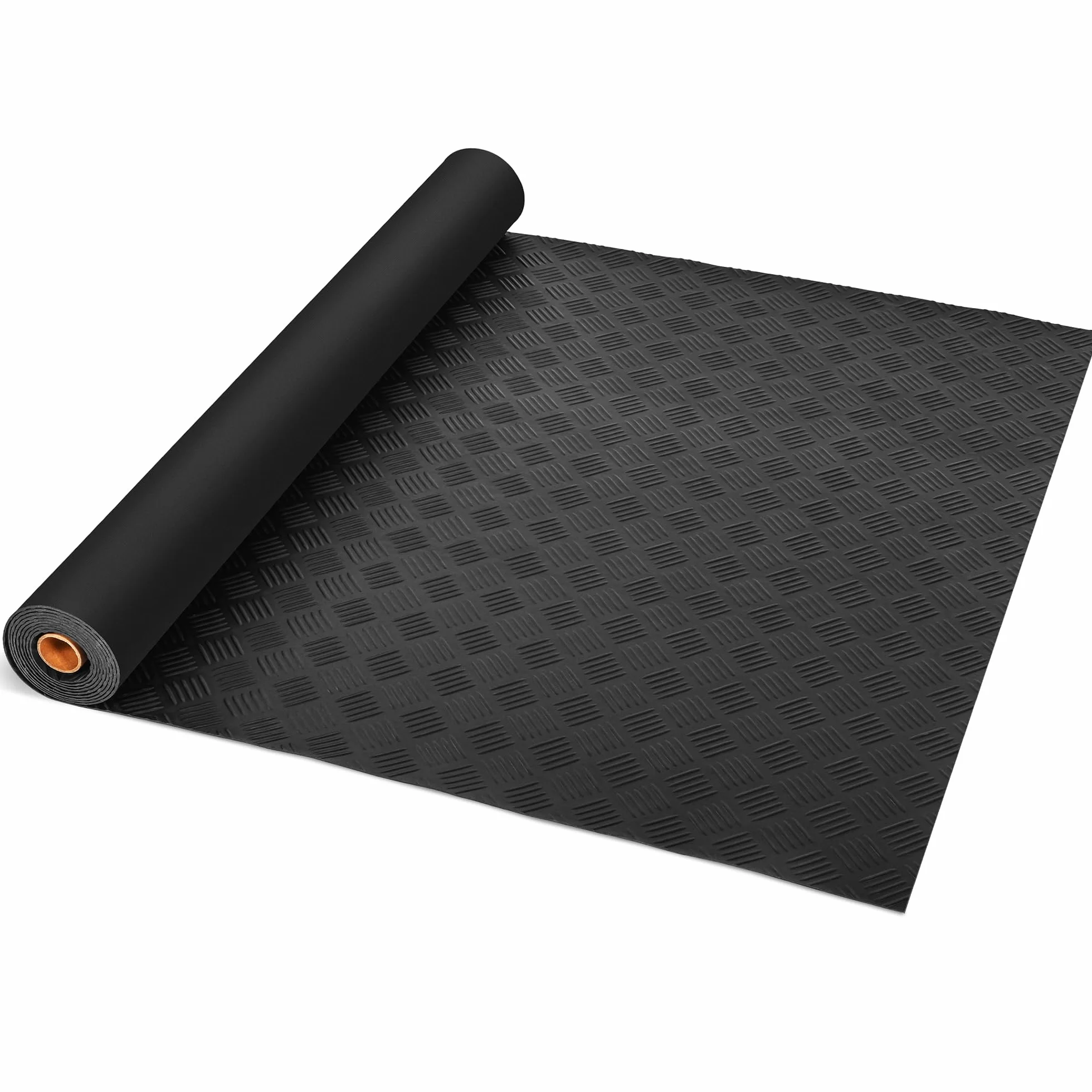 uyoyous Maty gumowe 300 x 100 cm, towar sprzedawany na metry, mata z wypustkami o grubości 3 mm, mata antypoślizgowa, mata podłogowa, mata ochronna, gumowa wykładzina podłogowa do warsztatu, garażu