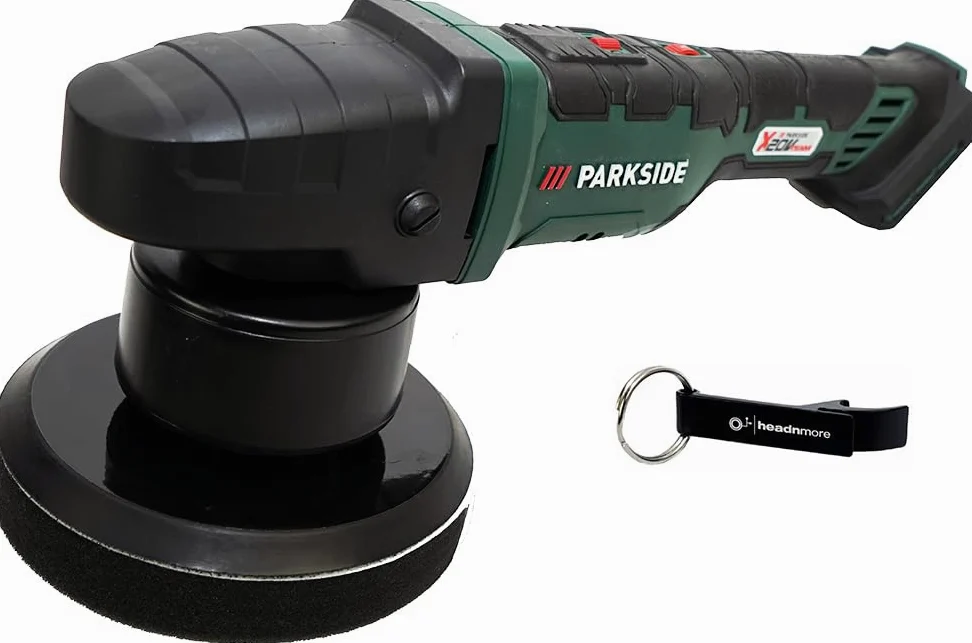 HEADNMORE Parkside PPMAS 20 akumulatorowa szlifierka kątowa 20 V + breloczek HEADNMORE (bez akumulatora)