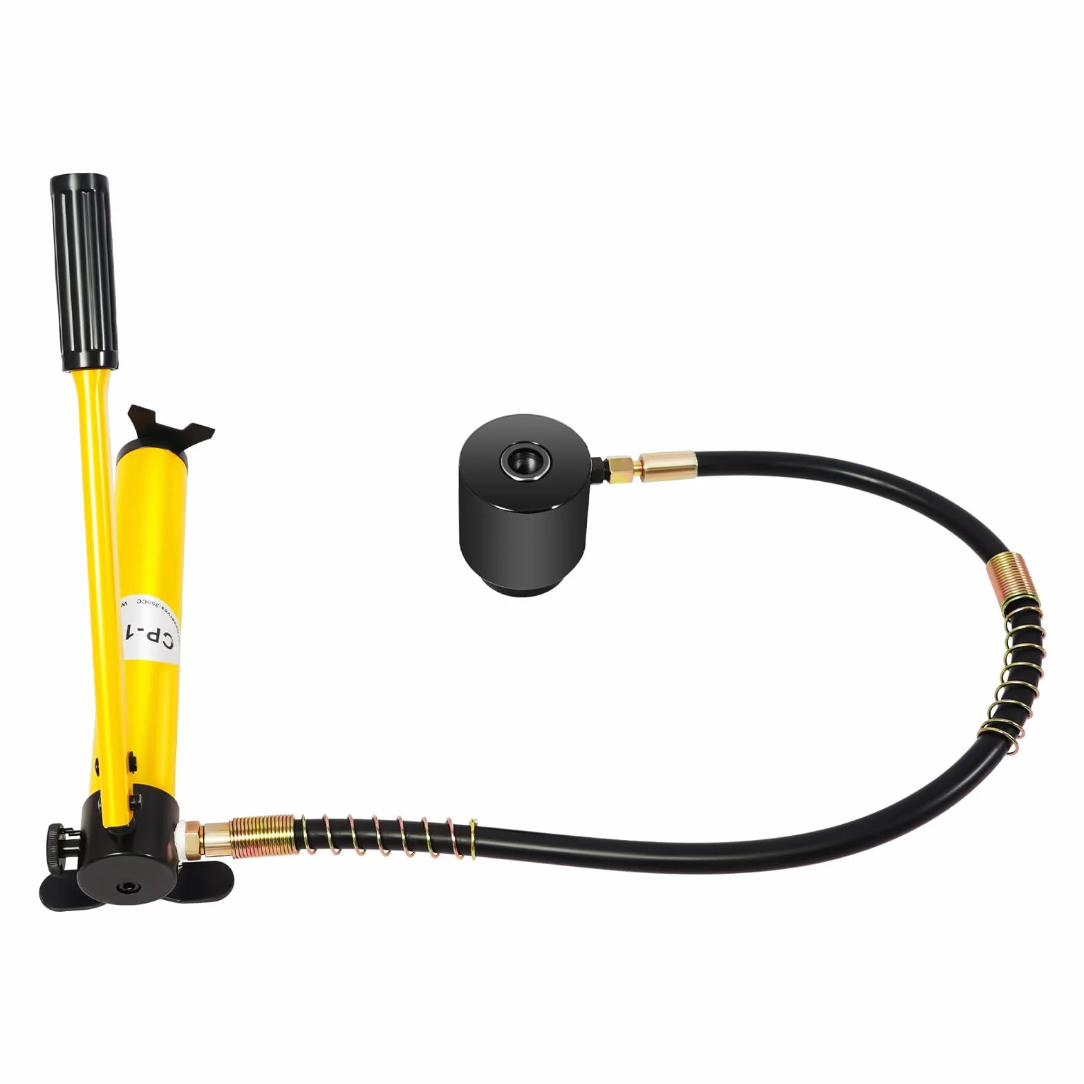 Hydrauliczna dziurkacz SYK-15 15T zestaw z 10 matrycami do blach | Siła hydrauliczna 15T, stal Cr40, głowica obracana o 360°, ergonomiczny uchwyt, 10 matryc, do blach ze stali nierdzewnej