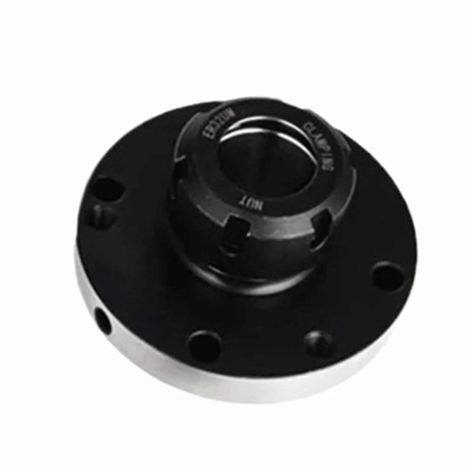 Mini kołnierzowy czteroosiowy uchwyt zaciskowy do tokarek-kompatybilny z ER16 ER20 ER25 ER32 ER40-125mm 80mm 100mm, 1 szt.