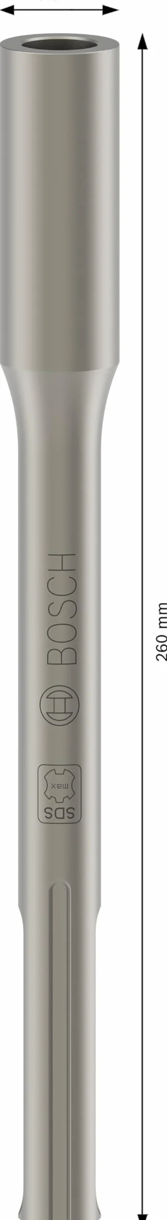 Bosch 1x PRO SDS max Earth Rod Driver (do Gleba, Żwir, Ø mm, Professional Akcesoria Wiertło do młota, Młot wyburzeniowy)