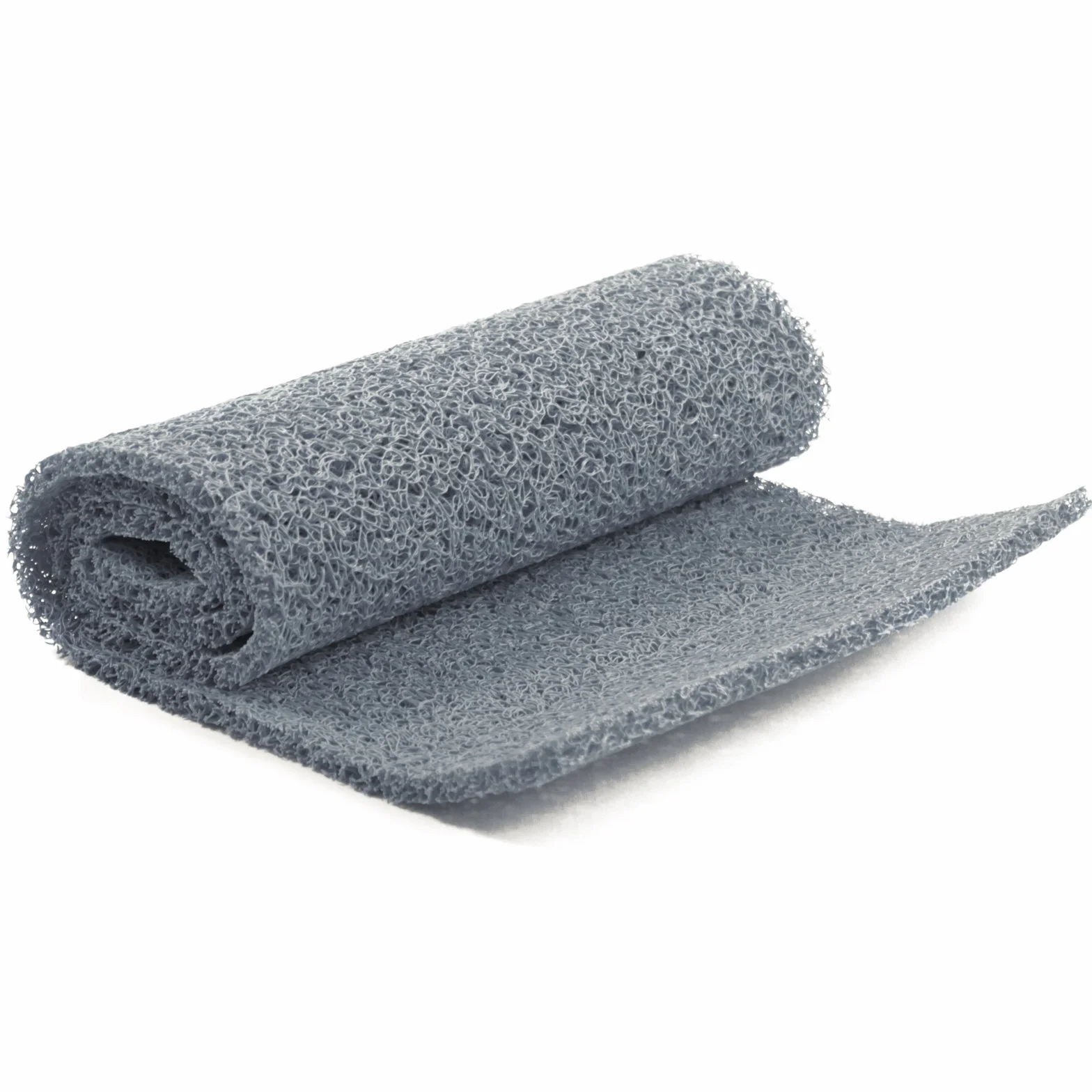 ASR Górnicy Outdoor Moss Sluice Box Matting Sprzęt Górniczy do poszukiwania złota, Unbacked 10 mm, 12 x 36 cali, szary