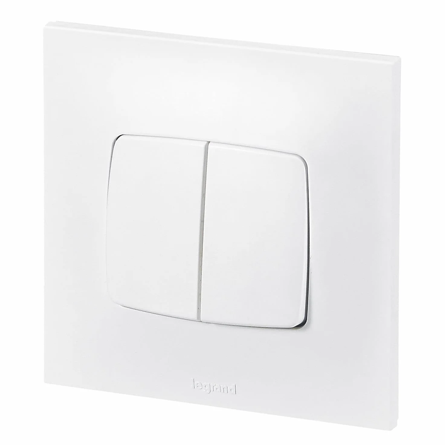Legrand leg91321 Neptune podwójny przełącznik/przełącznik, 2300 W, 230 V, biały