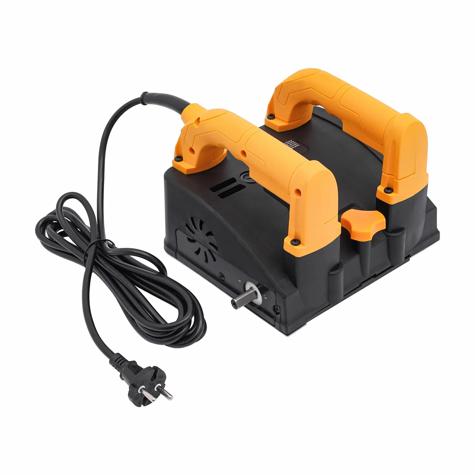 Frezarka do betonu 1200 W, bruzdownica 4000 obr./min, regulowana głębokość 1-4 mm, frez szczelinowy do łopatek tynku piaskowego i cementowych, ścian szpachlowych (zwykły nóż)