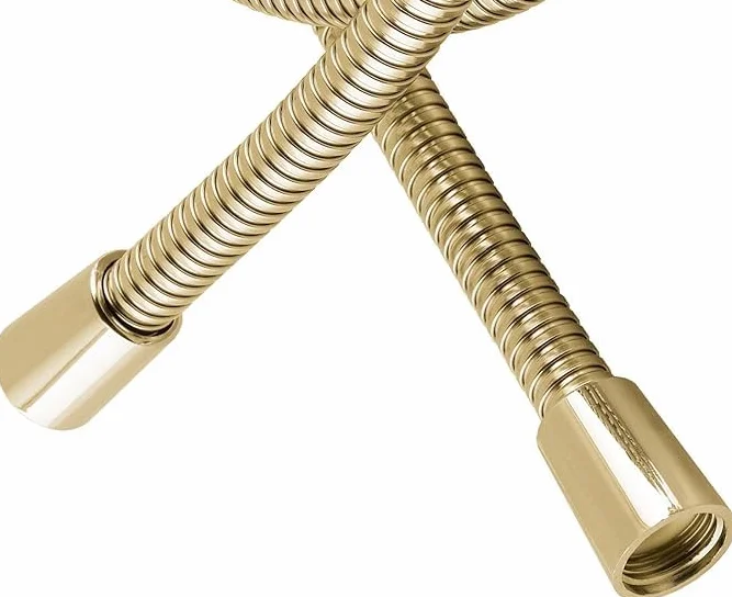 Uniwersalny zamiennik węża prysznicowego 1/5.1 cm - 1 m wielokolorowy elastyczny wąż z podkładkami dla łatwej instalacji - rozwiązanie hydrauliczne do domu i łazienki