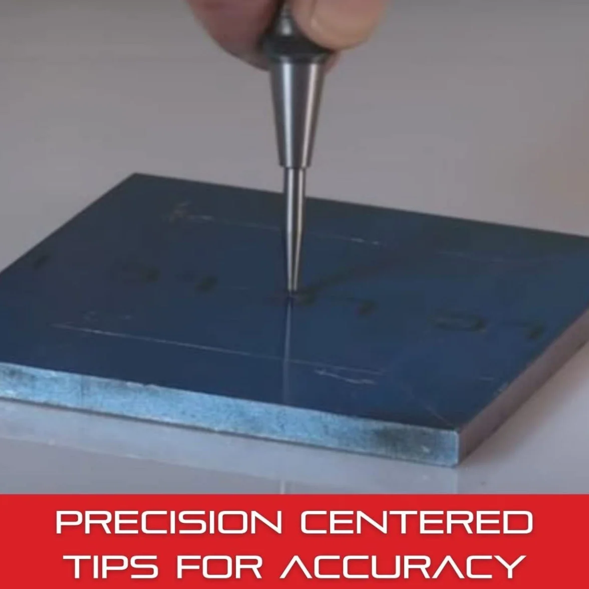 Starrett 117B Punch środkowy z okrągłym chwytem