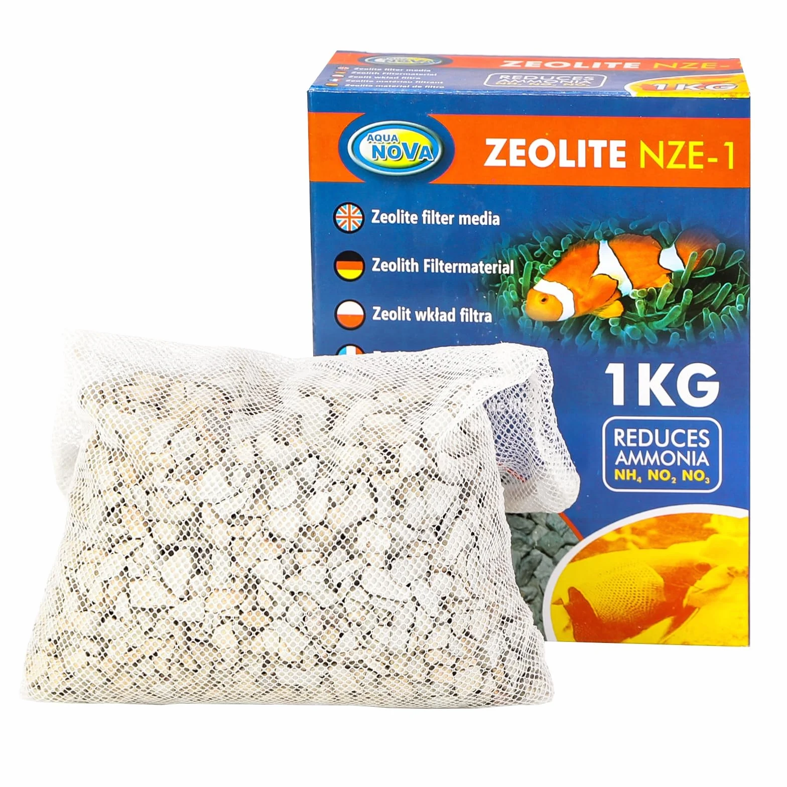 Aqua Nova Zeolite NZE-1 wkład filtra 1kg