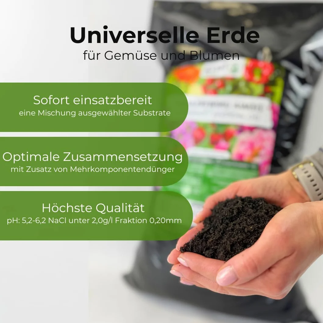 Terra Feniks Ziemia Uniwersalna do Warzyw i Kwiatów 40L pH 5,2-6,2