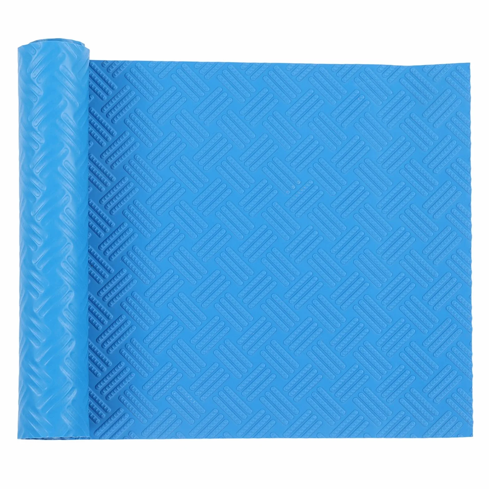 Mata do Drabiny Basenowej, 2 Rolki, Gumowa, Ochronna Podkładka Pod Drabinę Basenową, Mata Schodowa z Antypoślizgową Teksturą, Mata Schodowa 60x24x0.1cm do Schodów, Schodów, Drabin