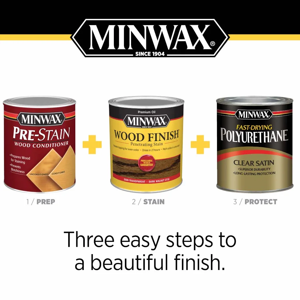 Minwax . 50 pintów naturalne drewno wykończenie wnętrze bejca 22090