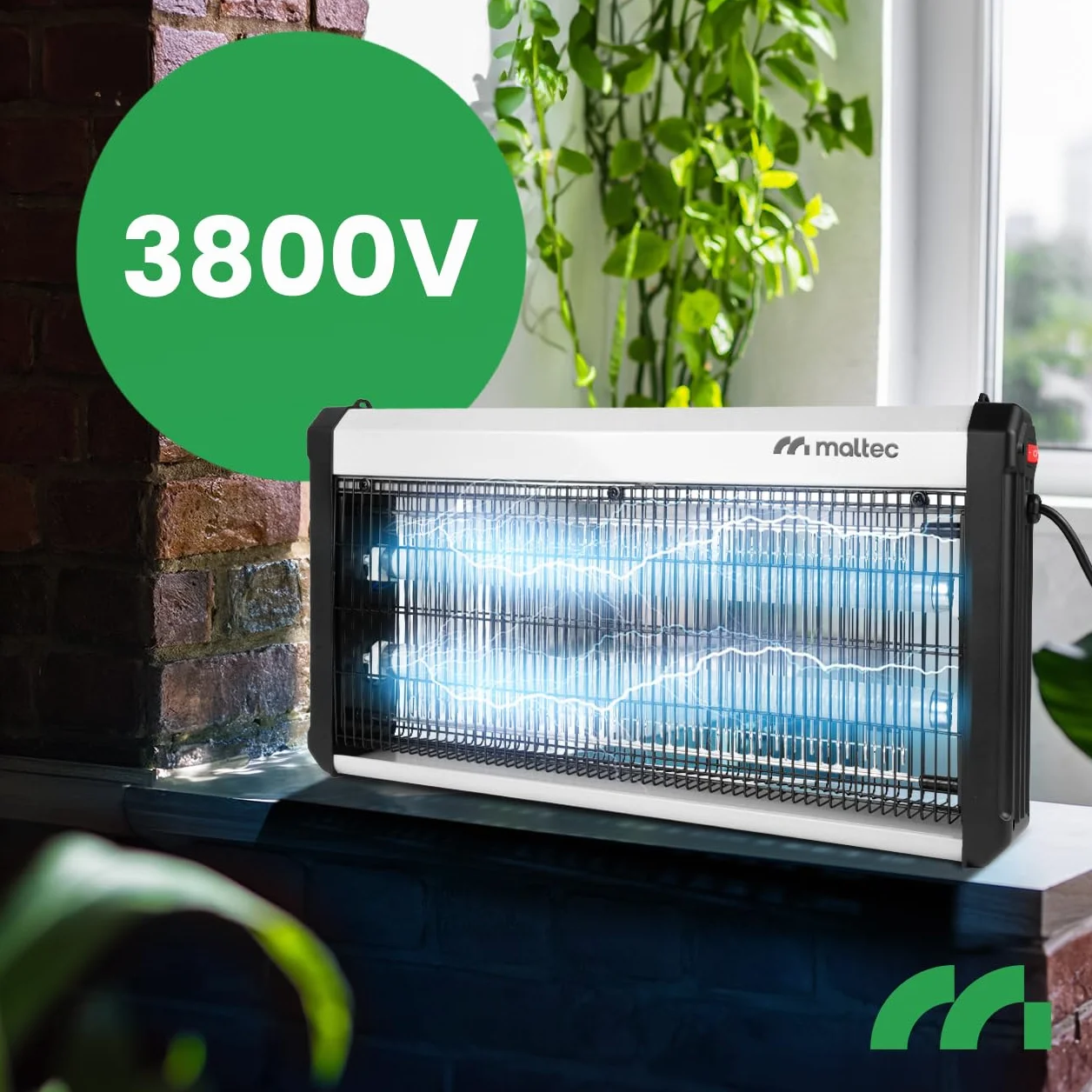 MalTec Elektryczna pułapka na owady MasterKiller 30 W UV lampa przeciw komarom