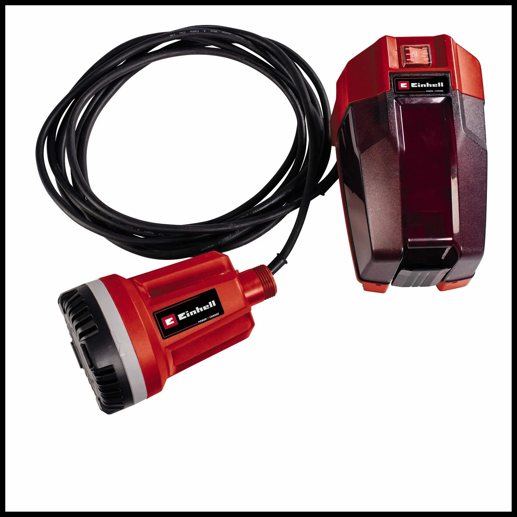 Einhell Ge-Pp 18 Rb Li Pompa Wody, Czarny/Czerwony, 3000 l/h