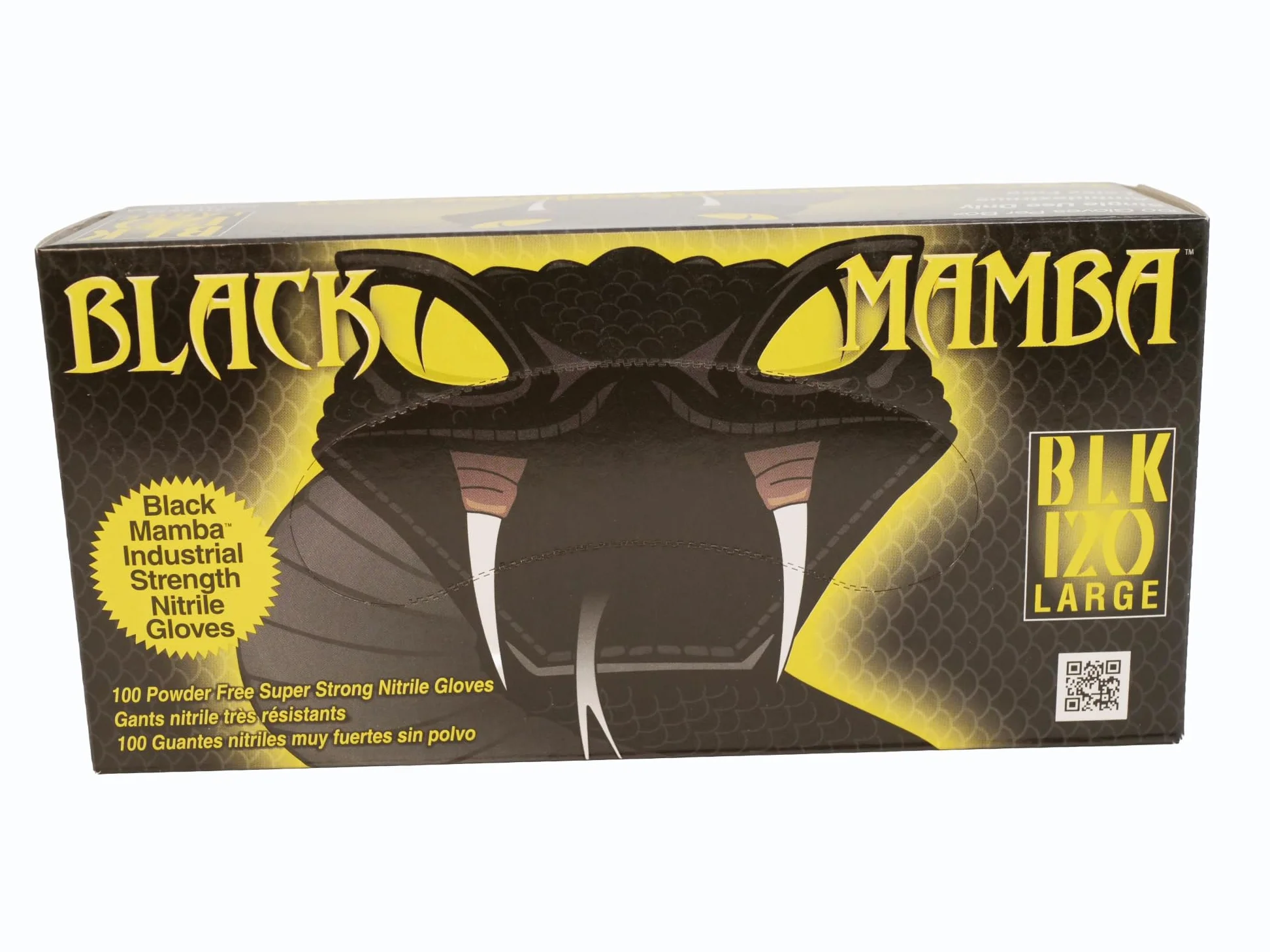 Black Mamba super wytrzymałe rękawiczki nitrylowe (100 sztuk)