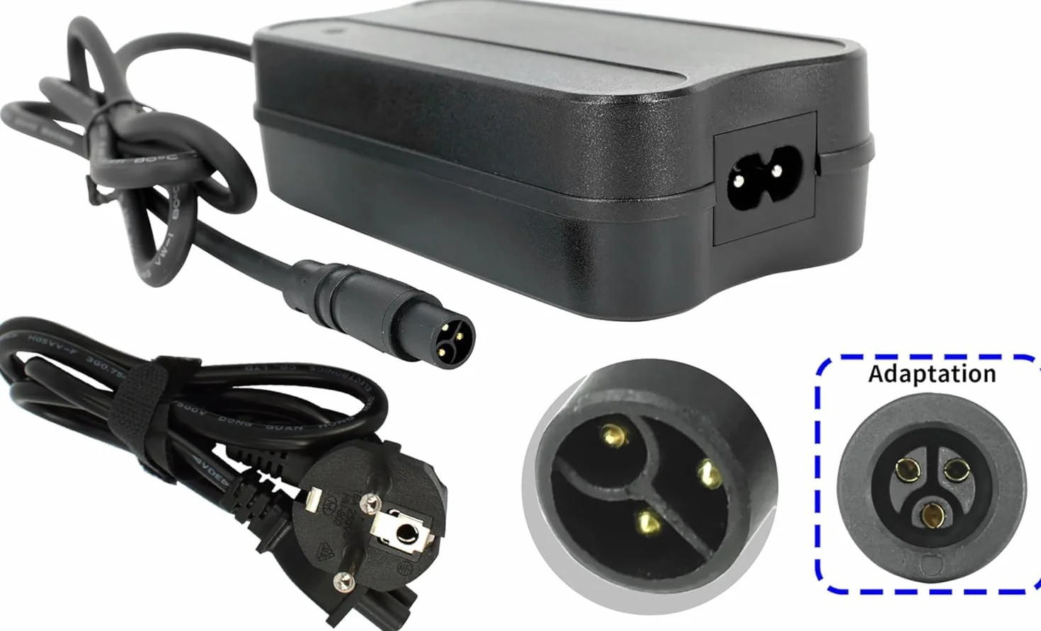 PowerSmart® Ładowarka 2 A do akumulatorów 36 V Qwic Urban Bicycle Battery 300 Wh BA00090