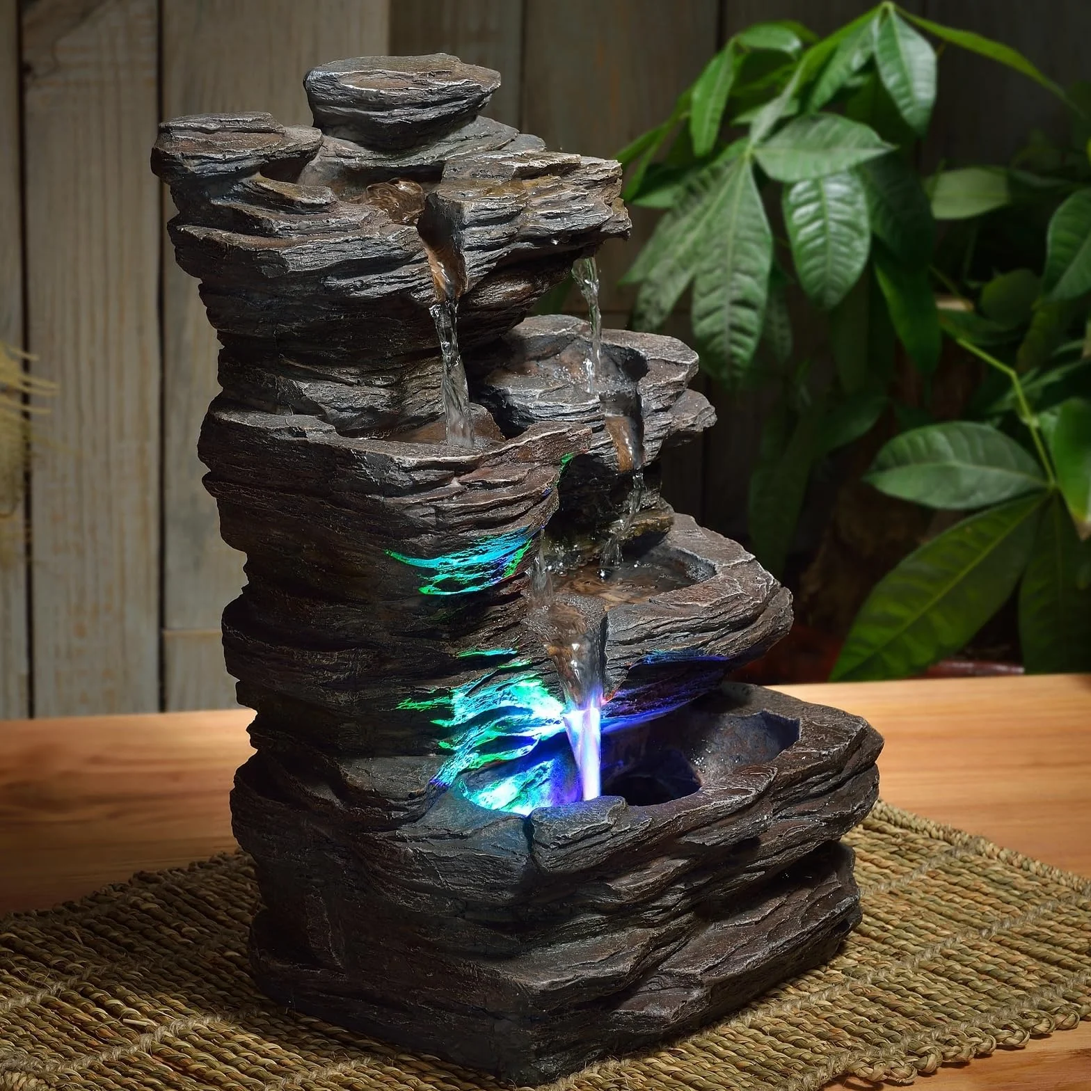 Fontanna Zen Light Szary 25 x 17 x 35 cm