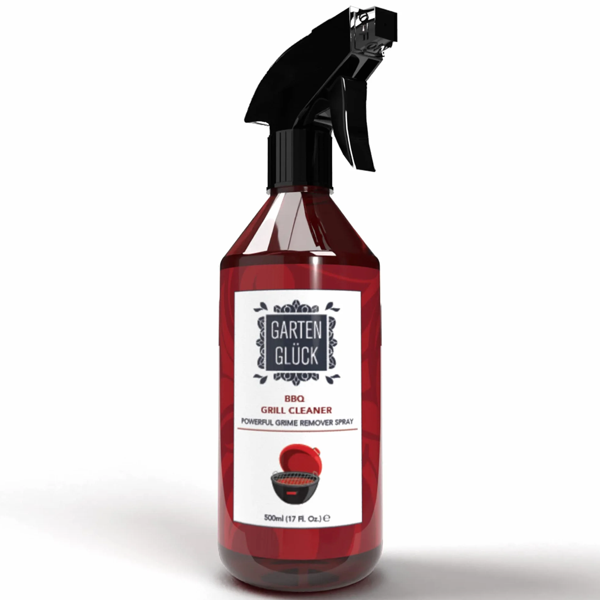 Środek do czyszczenia grilla, 500 ml, środek czyszczący do grilla i środek do czyszczenia grilla, naturalne produkty do czyszczenia grilla, spray do czyszczenia grilla, wytrzymały,