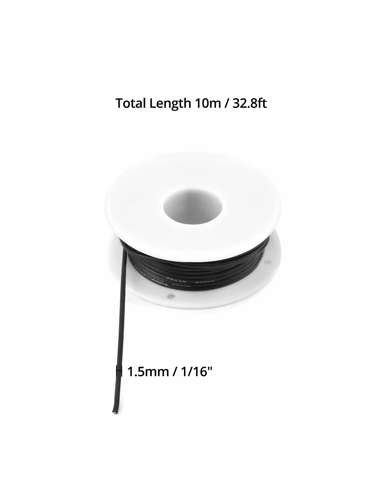QWORK® Elastyczny silikonowy przewód elektryczny - 22 AWG 0,32 mm² - skręcony drut miedziany do majsterkowiczów RC Samoloty Lampy Urządzenia gospodarstwa domowego Wskaźniki (5 kolorów x 10 metrów)