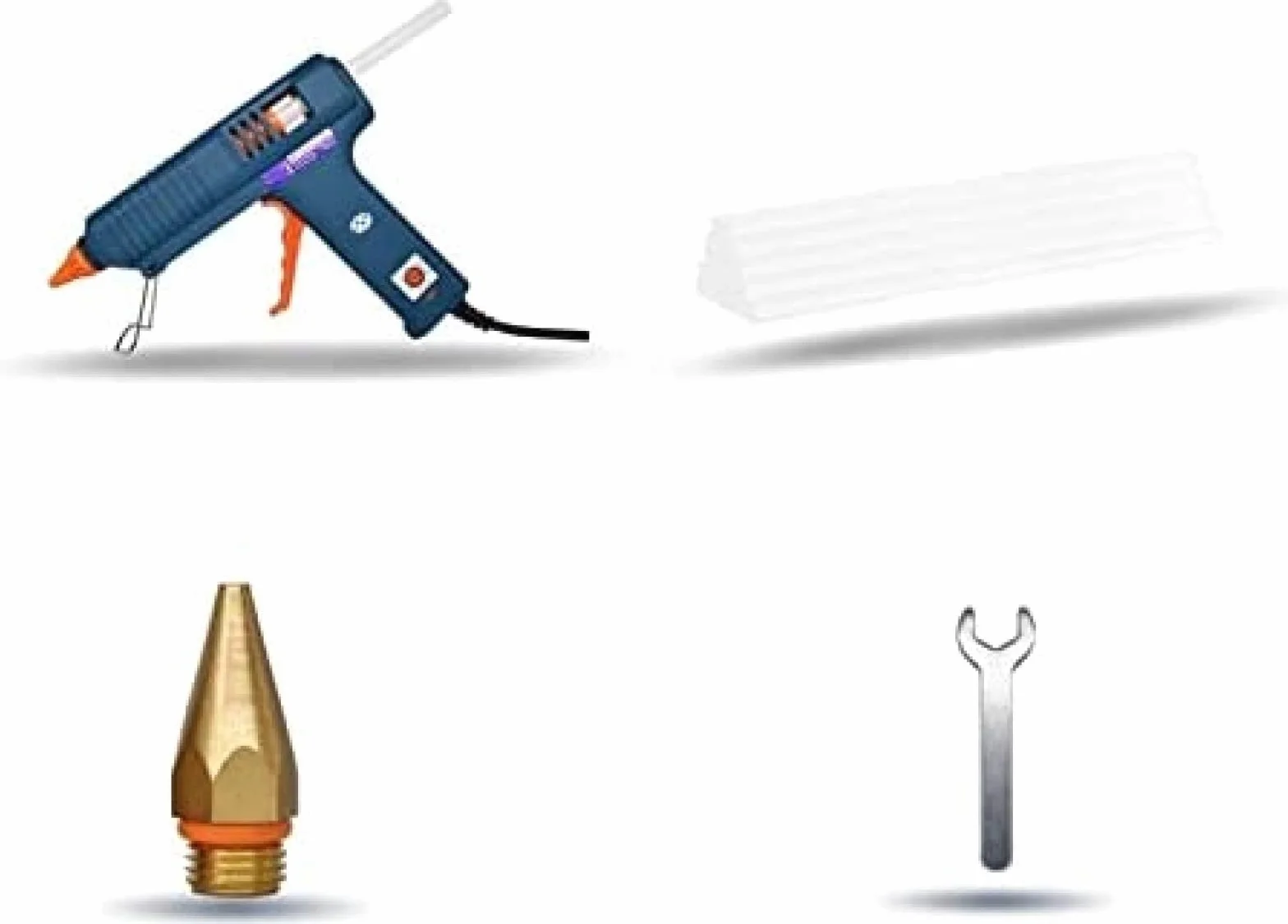 Bezprzewodowy Pistolet Do Klejenia Na Gorąco 150 W Pistolet Do Klejenia Na Gorąco Z Regulacją Temperatury Użyj Kleju W Sztyfcie 11 Mm Czysta Miedziana Dysza Do Majsterkowania W Domu, Rzemiosła Dłu