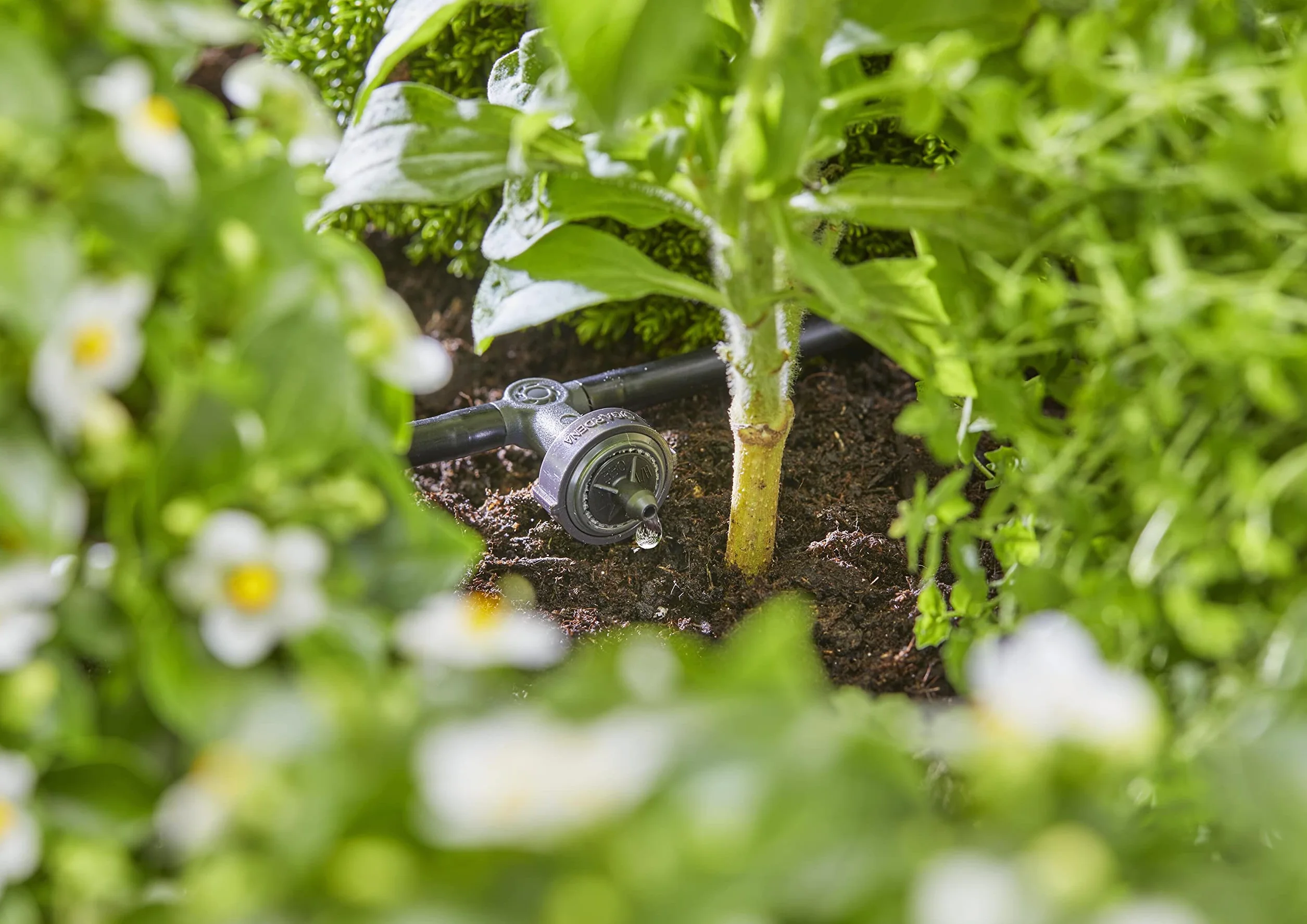 Gardena Micro-Drip System nawadnianie kropelkowe zestaw do podniesionych grządek 35 roślin 13455-20