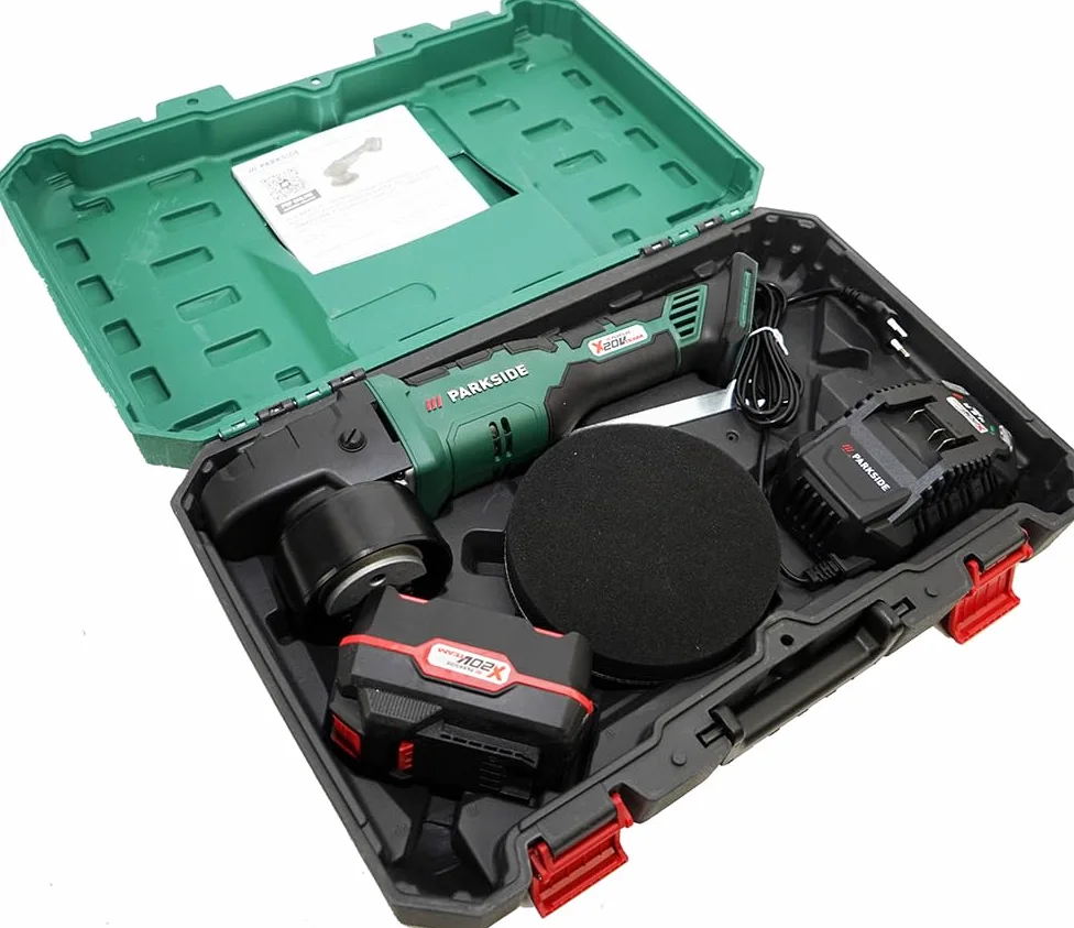 HEADNMORE Parkside PPMAS 20 akumulatorowa szlifierka kątowa 20 V + breloczek HEADNMORE (bez akumulatora)