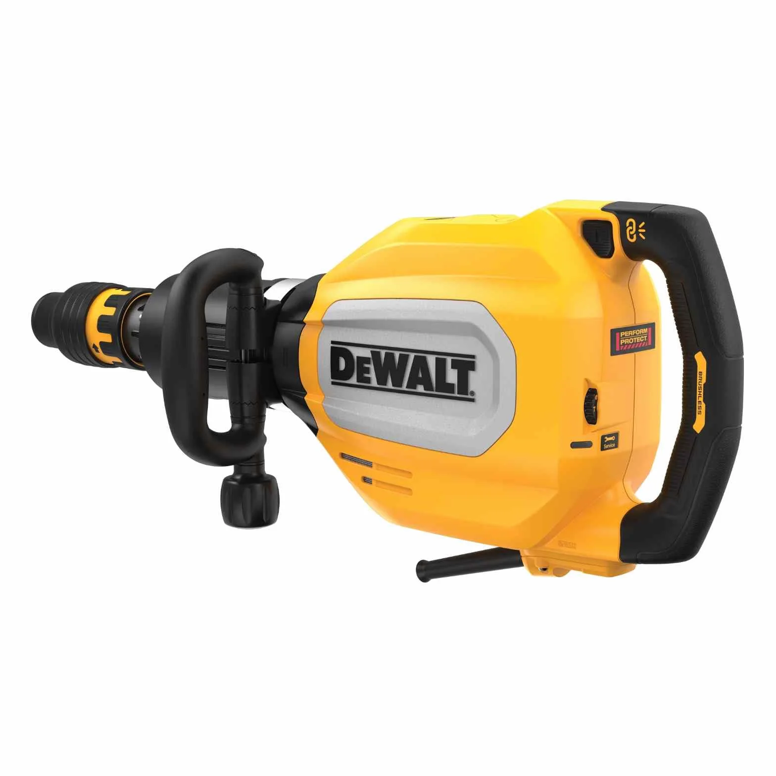 Dewalt SDS-max młotek dłutowy (11 kg) D25911K (1700 W, do ciężkich prac dłutujących, system antywibracyjny, 2 poziomy prędkości, 12 pozycji dłuta, energia pojedynczego uderzenia 27 dżula)