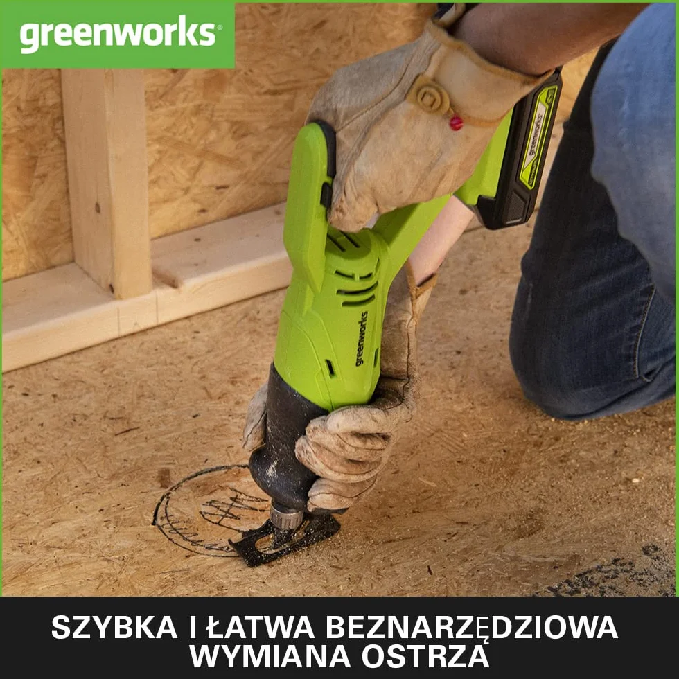 Greenworks Gd24Rs Piła Szablasta, Wielokolorowy, 24V