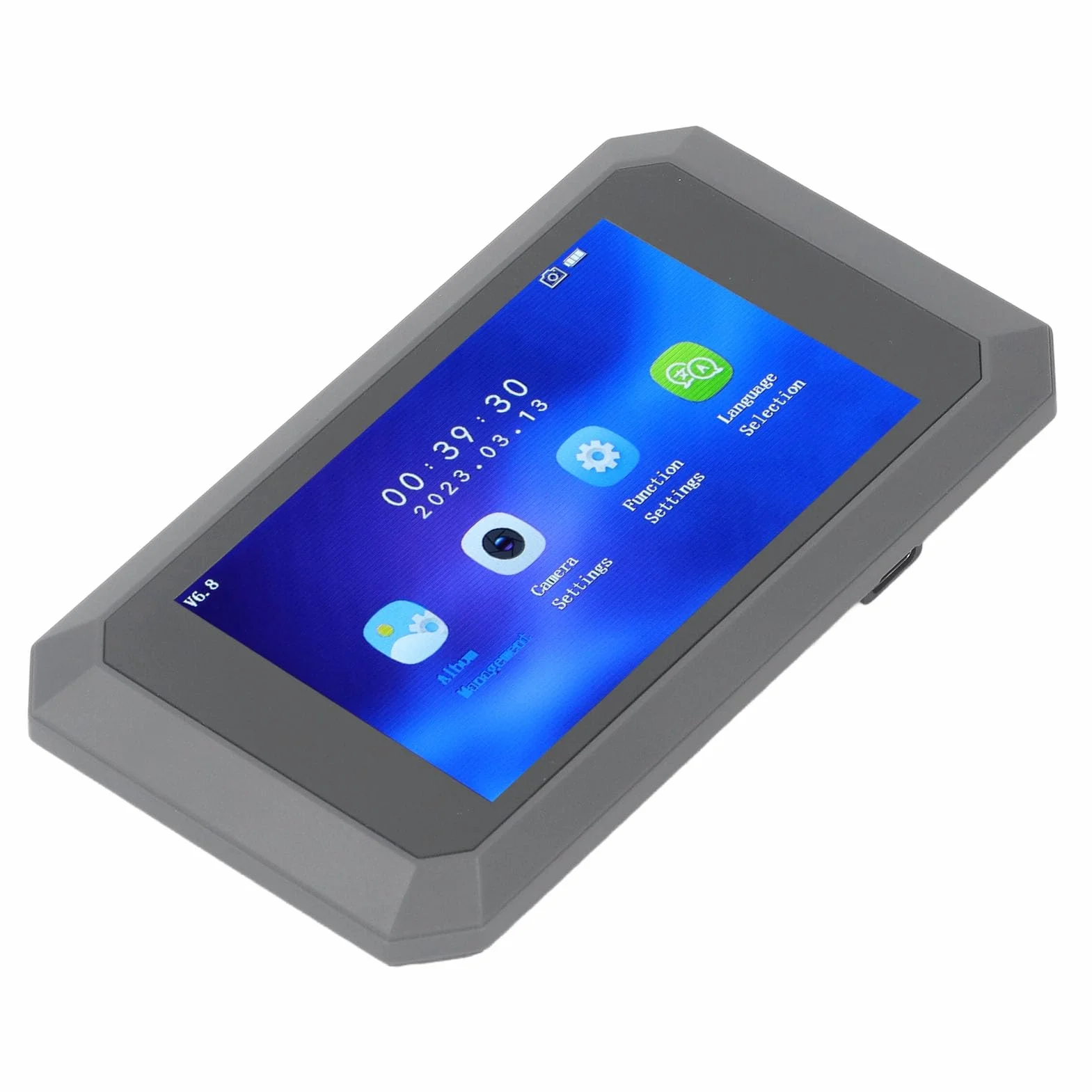 BuyWeek Kamera wizjer do drzwi, 1080P Video Wizjer 3,97 cala Kolorowy Wyświetlacz Kamera do Drzwi Widzenie Nocne 135° Szeroki Kąt Widzenia Akumulator 1400mAh