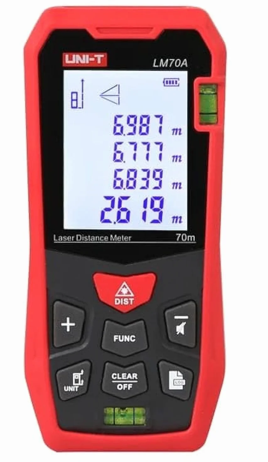 UNI-T laser distance meters Laser Rangefinder LM50A LM70A LM100A LM120A Digital Range Finder Meter Millimeter Accuracy,measure AREA, VOLUME, ADDITION, SUBTRACTION