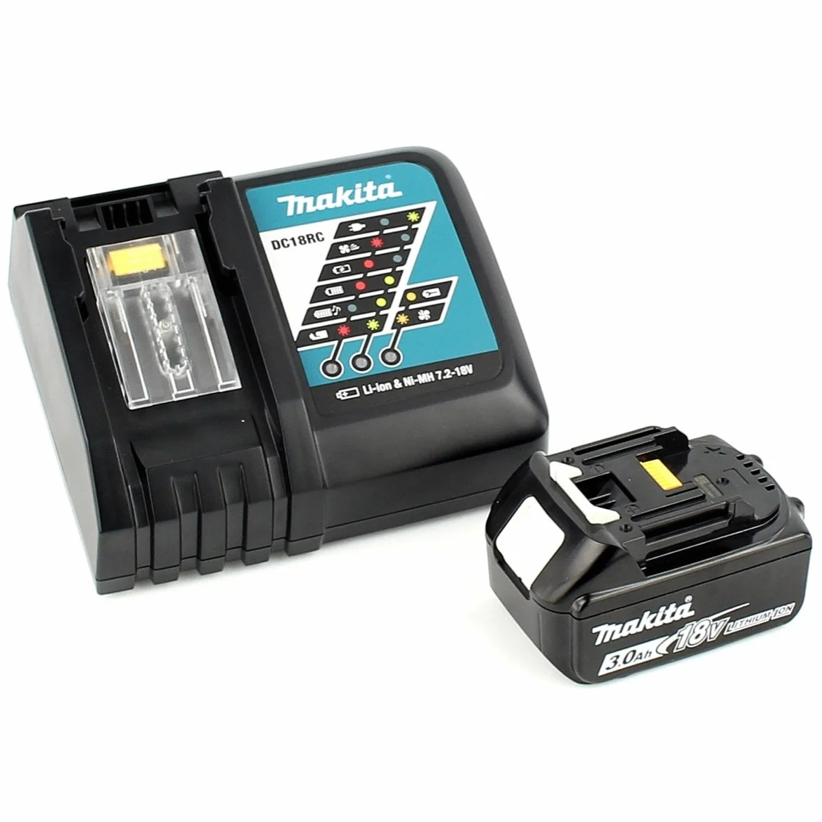 Makita DTW 1002 RF1J akumulatorowa wkrętarka udarowa 18 V 1050 Nm + 1 x akumulator 3,0 Ah + szybka ładowarka w Makpac 3